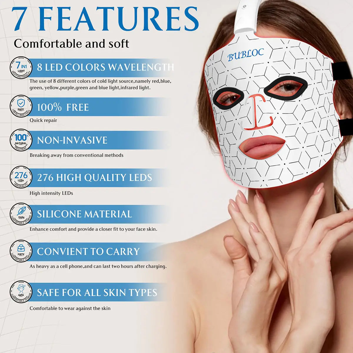 Radiant Glow LED Face Mask